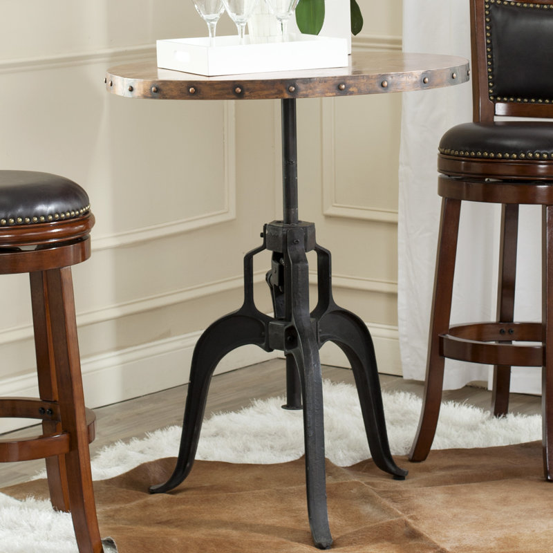 17 Stories Emilie Crank End Table & Reviews Wayfair